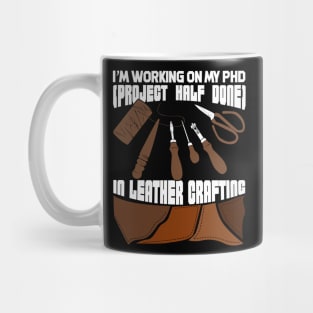 Funny Leathercraft Leather Crafting Gift Mug